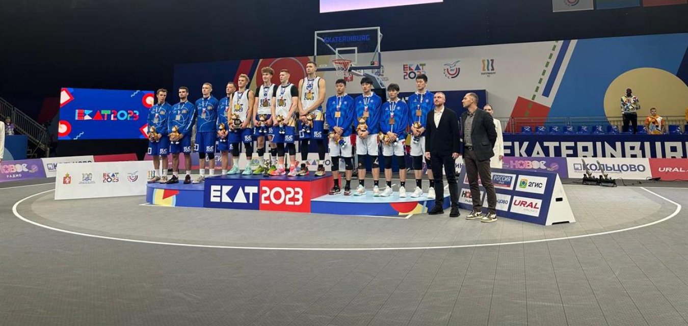 Российские команды по баскетболу 3х3 завоевали золото и два серебра на Международном фестивале университетского спорта
