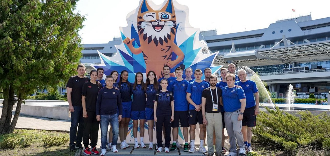 Юниорские сборные России 3x3 прибыли в Минск на II Игры стран СНГ