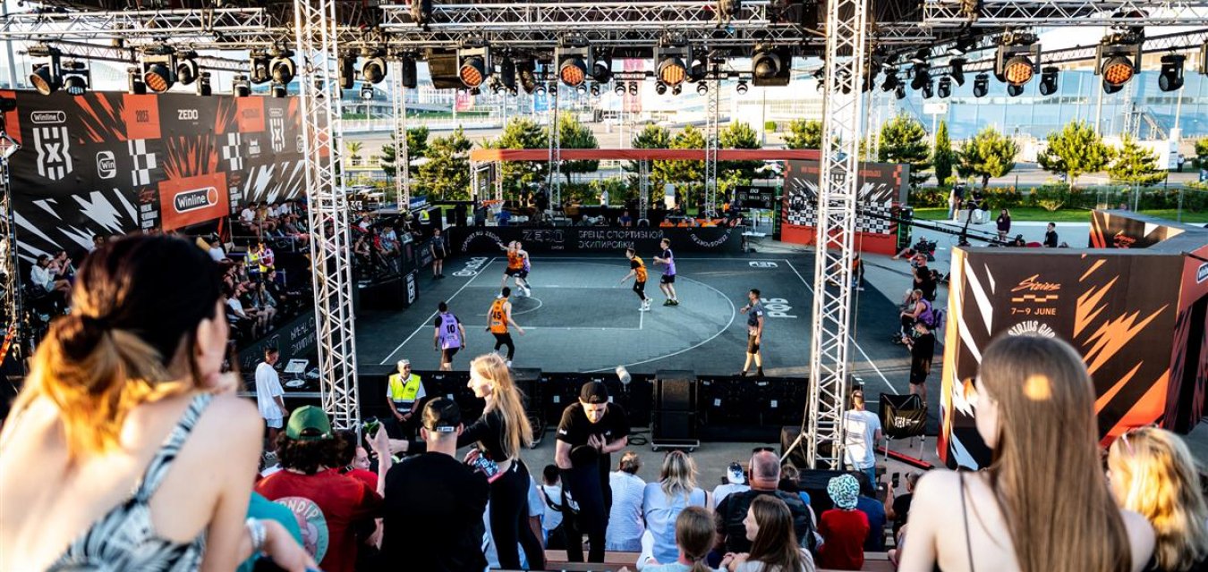 VIII тандем Winline Чемпионата России 3х3 и Sirius Cup пройдут на федеральной территории «Сириус»