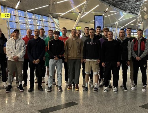 Мужские сборные 3х3 отправились в Сербию