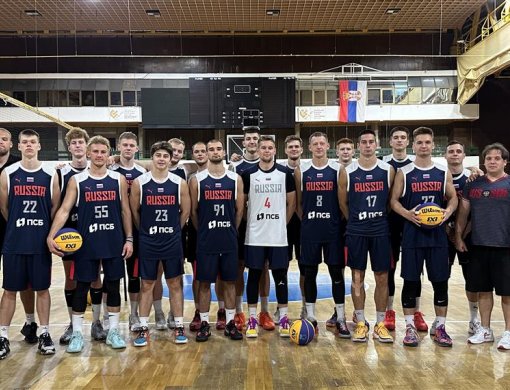 Мужские сборные России 3х3 завершили тренировочный сбор в Сербии